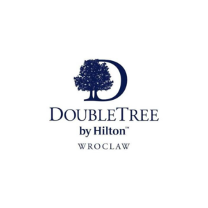 Logo hotelu DoubleTree by Hilton Wrocław